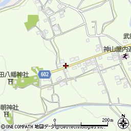 山梨県韮崎市神山町北宮地888-1周辺の地図