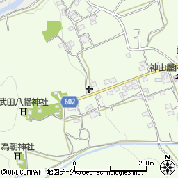 山梨県韮崎市神山町北宮地888周辺の地図