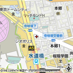 セブンイレブン文京本郷１丁目店周辺の地図