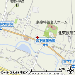 東京都八王子市宮下町362周辺の地図