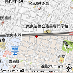 増川荘周辺の地図