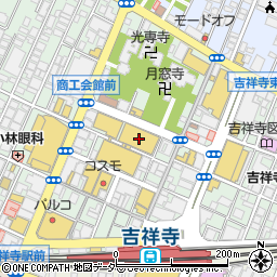 ラ・パン　吉祥寺店周辺の地図