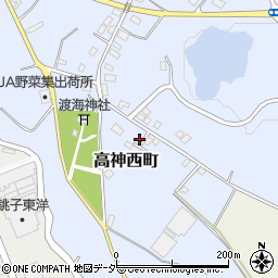千葉県銚子市高神西町1494周辺の地図