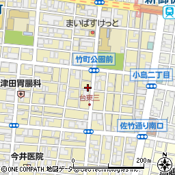 トーユー上野ビル周辺の地図