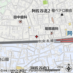 東京都杉並区阿佐谷北2丁目5-6周辺の地図