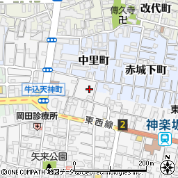 東京都新宿区天神町30周辺の地図