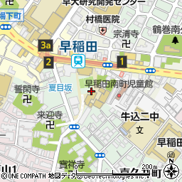 東京都新宿区喜久井町17周辺の地図