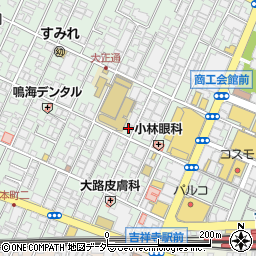 黒毛和牛焼肉 薩摩 牛の蔵 吉祥寺店周辺の地図