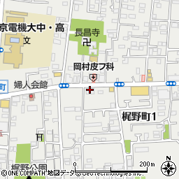 阿部興業株式会社　小金井支店周辺の地図