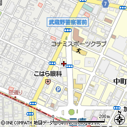 大和冷機工業株式会社　三鷹営業所周辺の地図