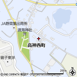 千葉県銚子市高神西町1494-7周辺の地図