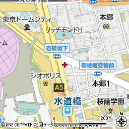 東京都文京区本郷1丁目22周辺の地図