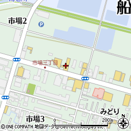 千葉日産船橋店周辺の地図