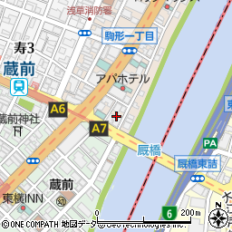 東京都台東区駒形2丁目2周辺の地図