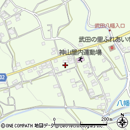山梨県韮崎市神山町北宮地1027周辺の地図