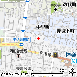 東京都新宿区天神町33周辺の地図