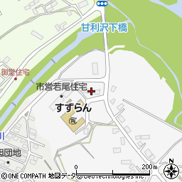 山梨県韮崎市大草町若尾158周辺の地図