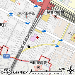 ＤパーキングスポーツクラブＮＡＳ西船橋駐車場周辺の地図