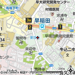 東京都新宿区喜久井町5周辺の地図