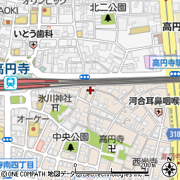 ライフピュア高円寺周辺の地図