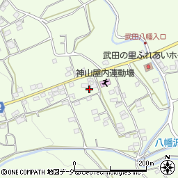 山梨県韮崎市神山町北宮地1030周辺の地図