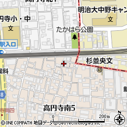 関アパート周辺の地図