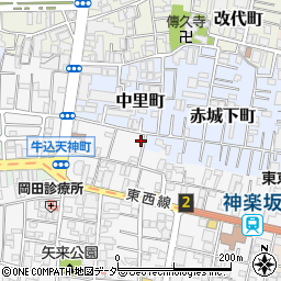 東京都新宿区天神町32周辺の地図