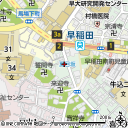 東京都新宿区喜久井町60周辺の地図