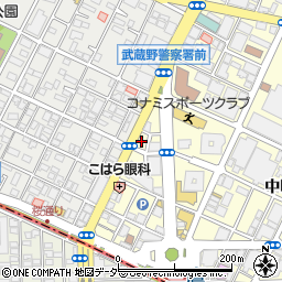 rhinos kitchen周辺の地図