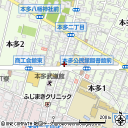 有限会社東陽堂印房周辺の地図