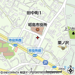 マルフジ昭島市役所　通り店周辺の地図
