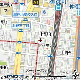 本格中華餃子酒場 三源周辺の地図