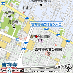 アールプランナー　吉祥寺周辺の地図