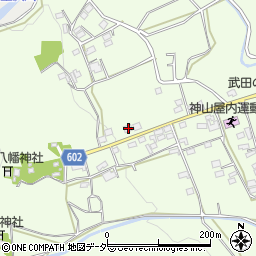 山梨県韮崎市神山町北宮地890周辺の地図