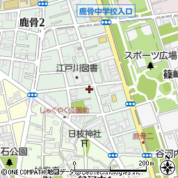 シャンテ篠崎周辺の地図