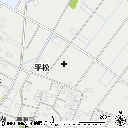 千葉県旭市平松周辺の地図