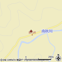 東京都西多摩郡檜原村841周辺の地図