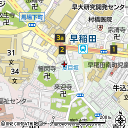 東京都新宿区喜久井町64周辺の地図