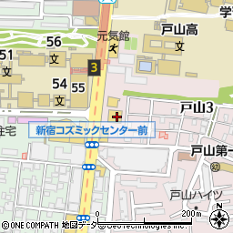 ドン・キホーテ新宿明治通り店周辺の地図
