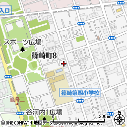 會田商店周辺の地図