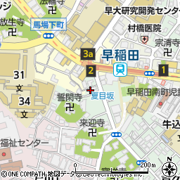 東京都新宿区喜久井町65周辺の地図
