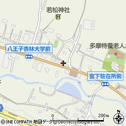 東京都八王子市宮下町497周辺の地図