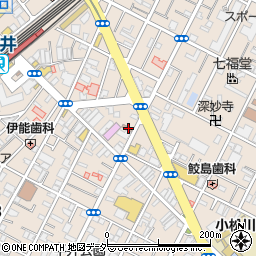江戸川平井郵便局周辺の地図