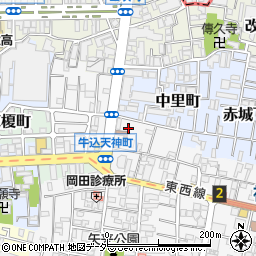 東京都新宿区天神町22周辺の地図