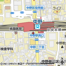 武田塾中野校周辺の地図