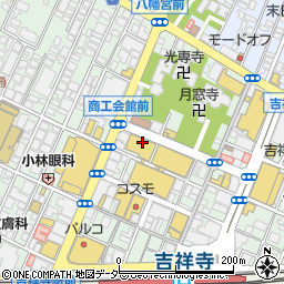プラサカプコン吉祥寺店周辺の地図