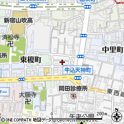 東京都新宿区天神町65周辺の地図