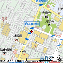 発酵のある暮らし こころダイニング 吉祥寺店周辺の地図