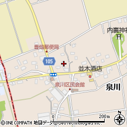 千葉県旭市泉川1556周辺の地図