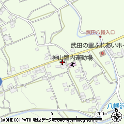山梨県韮崎市神山町北宮地1025周辺の地図